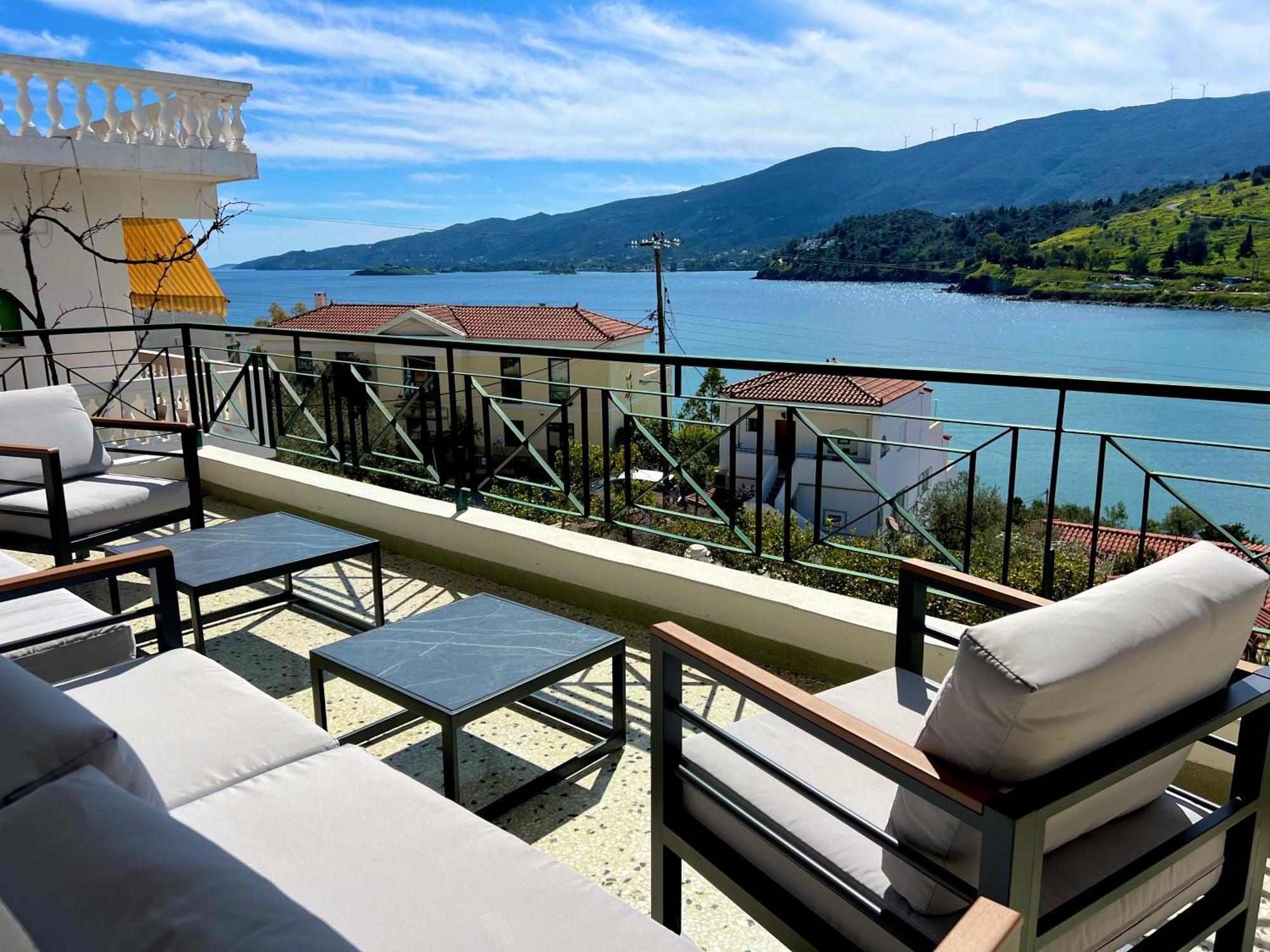 Villa Sofia Sea View Poros Town Екстер'єр фото